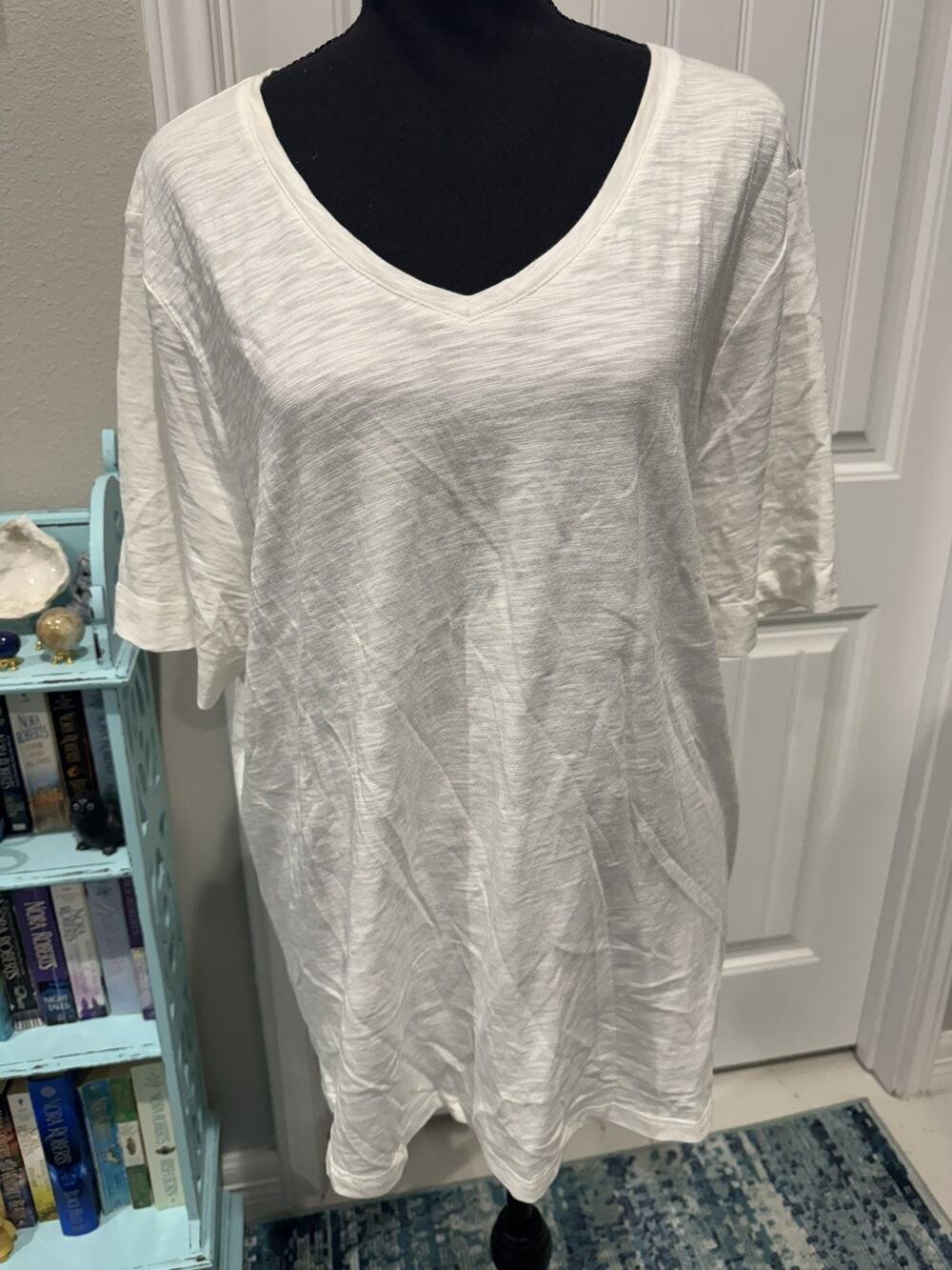 New Chico’s Ultimate Tee Chic White Top Sz 4 XL